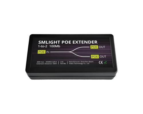 POE Extender 1-to-2 xMb