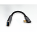 USB-A-to-Type-C Adapter (90°) 15cm
