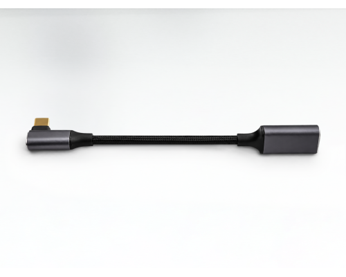 USB-A-to-Type-C Adapter (90°) 15cm