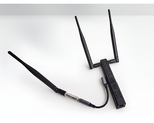 USB-A-to-Type-C Adapter (90°) 15cm