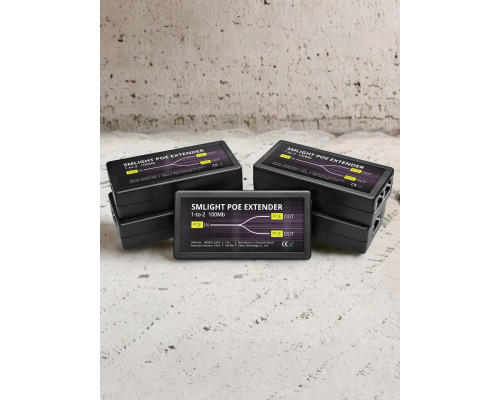 POE Extender 1-to-2 100Mb POE Extender 1-to-2 100Mb