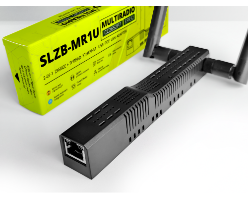 SLZB-MR1U Універсальний Zigbee+Thread + USB passthrough адаптер LAN PoE USB WiFI SLZB-MR1U Універсальний Zigbee+Thread + USB passthrough адаптер LAN PoE USB WiFI