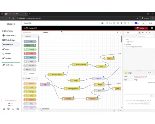 SMHUB Nano Mg24 – Linux-Based Smart Hub with Built-In Zigbee2MQTT, Node-RED & Matterbridge