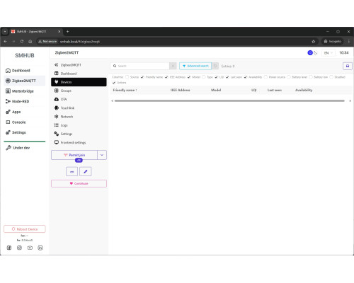 SMHUB Nano Mg24 – Linux-Based Smart Hub with Built-In Zigbee2MQTT, Node-RED & Matterbridge