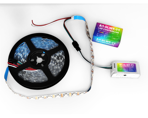 SLWF-11 - Compact Wi-Fi WLED Controller for Addressable LED Strips