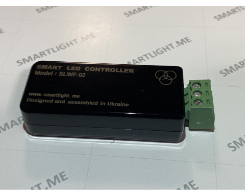 Контроллер адресных (пиксельних) светодиодных лент на прошивке WLED и type-C конектор, модель SLWF-02