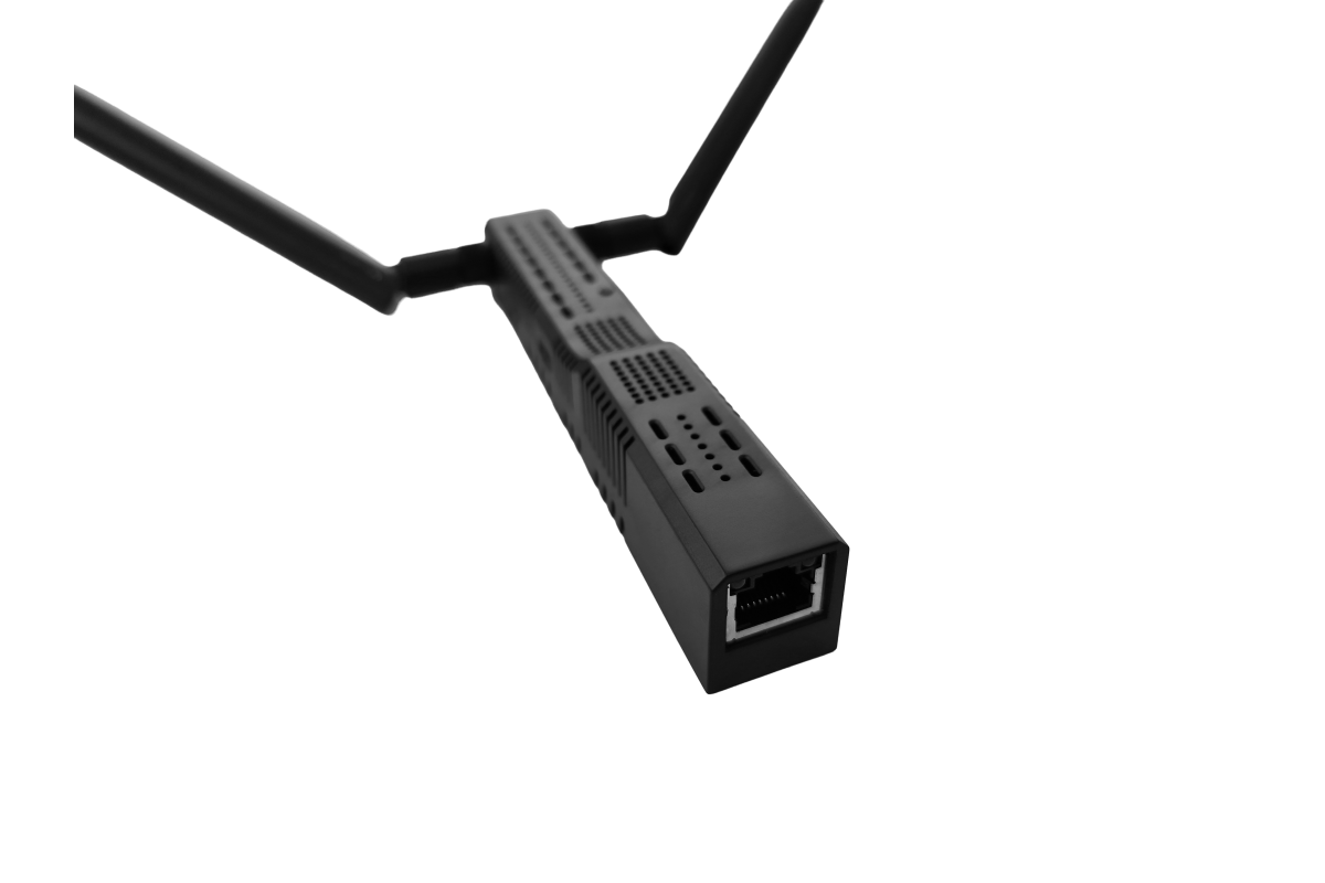 Coordinateur Domotique SLZB-MR1U - Zigbee 3.0 & Thread - Port Ethernet + USB (pass-through) - Alimentation PoE Ou USB-C - Compatible Home Assistant, Zigbee2MQTT