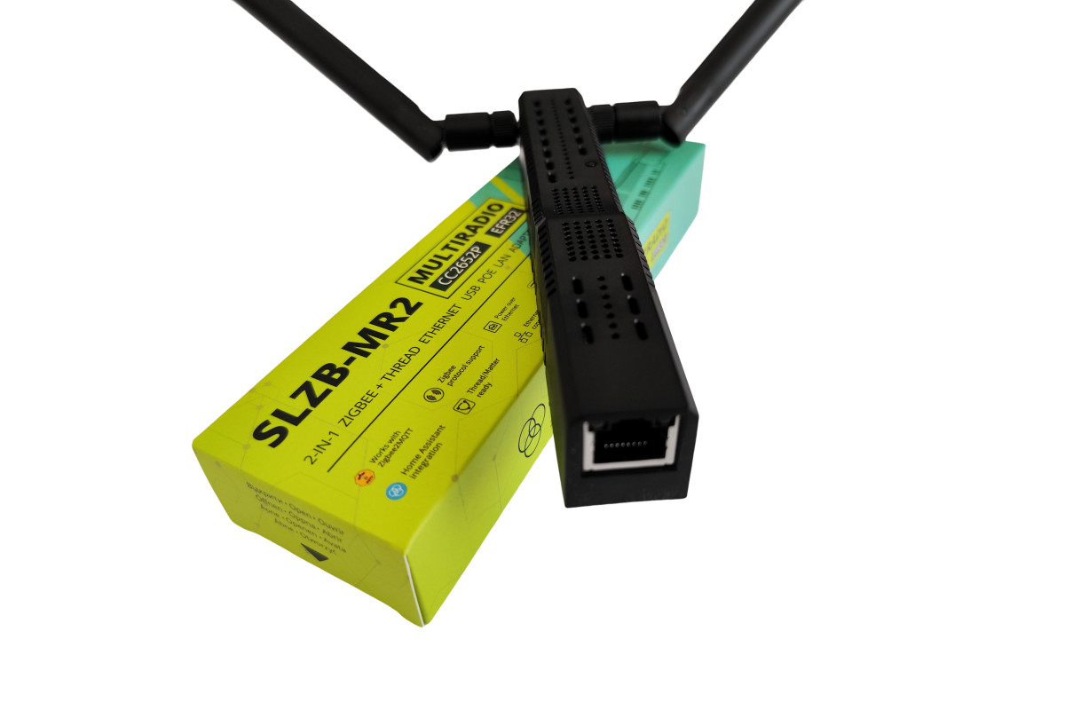 SLZB-MR2 Універсальний Zigbee+Thread адаптер LAN PoE USB WiFI
