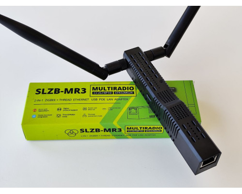 SLZB-MR3 Універсальний Zigbee+Thread адаптер LAN PoE USB WiFI SLZB-MR3 Універсальний Zigbee+Thread адаптер LAN PoE USB WiFI