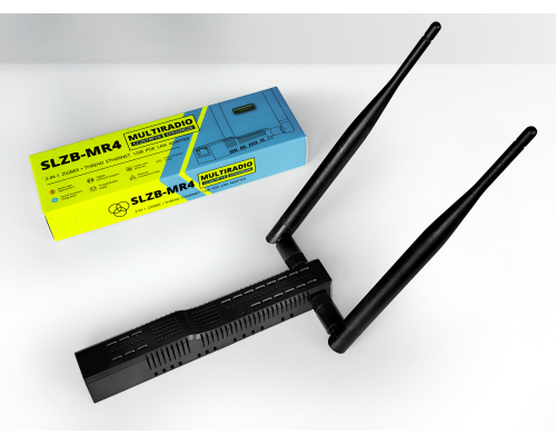 SLZB-MR4 Універсальний Zigbee+Thread адаптер LAN PoE USB WiFI SLZB-MR4 Універсальний Zigbee+Thread адаптер LAN PoE USB WiFI