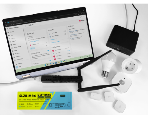 SLZB-MR4 Універсальний Zigbee+Thread адаптер LAN PoE USB WiFI SLZB-MR4 Універсальний Zigbee+Thread адаптер LAN PoE USB WiFI