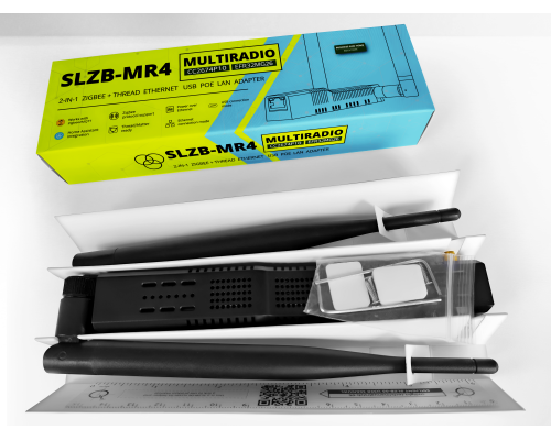 SLZB-MR4 Універсальний Zigbee+Thread адаптер LAN PoE USB WiFI SLZB-MR4 Універсальний Zigbee+Thread адаптер LAN PoE USB WiFI