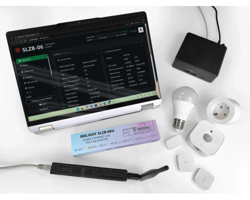 SLZB-06U Zigbee Ethernet PoE USB LAN WIFI Adapter