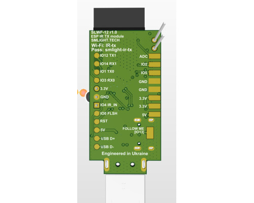 SLWF-12 — Wi-Fi IR controller